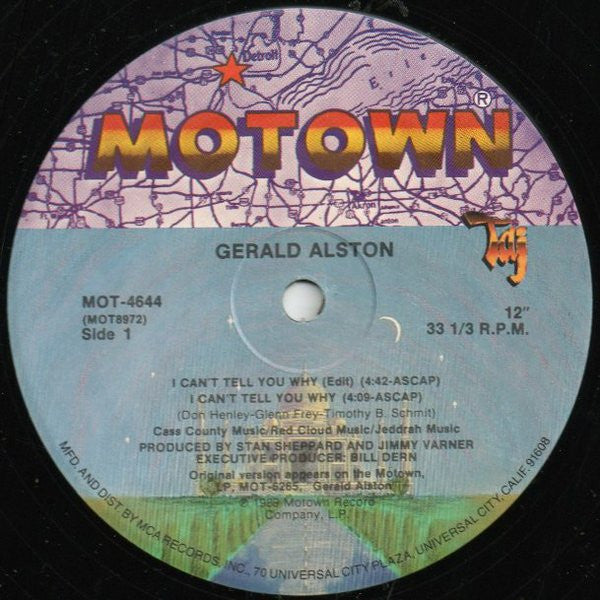 Gerald Alston - I Can't Tell You Why