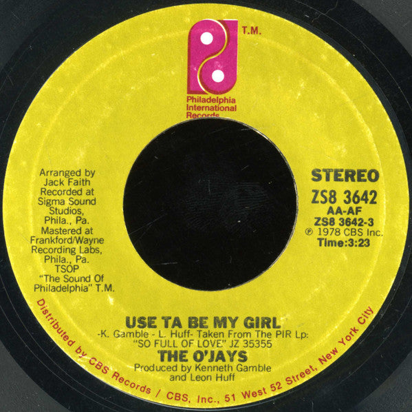 Use Ta Be My Girl / This Time Baby