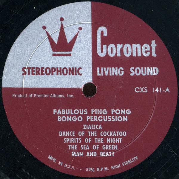 Fabulous Ping Pong Bongo Percussion