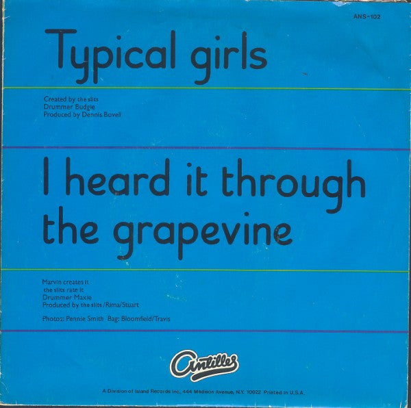 Slits, The - Typical Girls