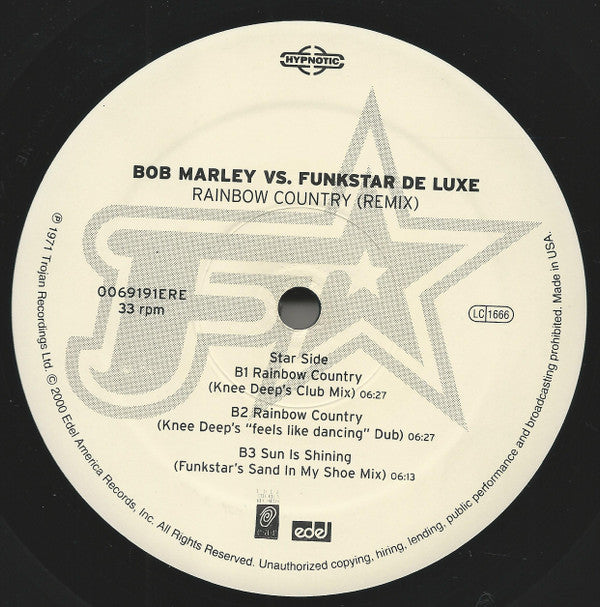 Bob Marley Vs. Funkstar De Luxe - Rainbow Country (Remix)