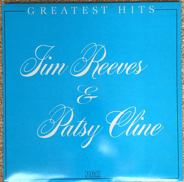 Jim Reeves & Patsy Cline - Greatest Hits