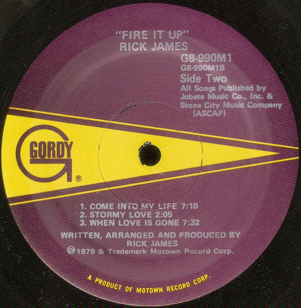 Rick James - Fire It Up