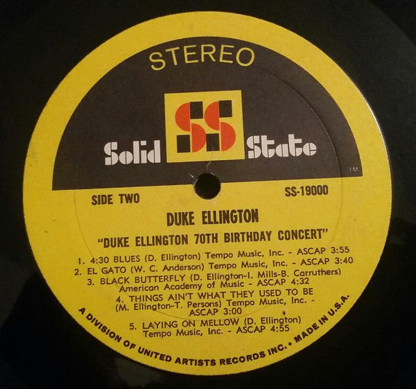 Duke Ellington's 70th Birthday Concert