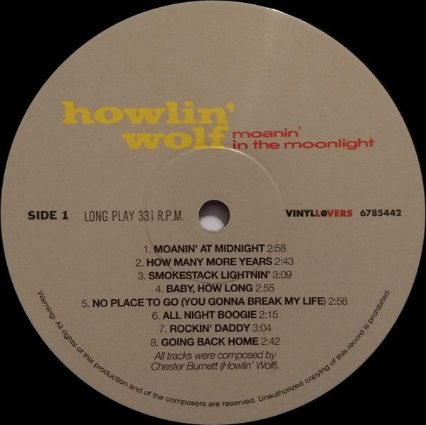 Howlin' Wolf - Moanin' In The Moonlight