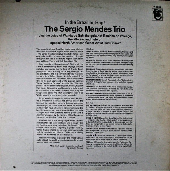 Sérgio Mendes Trio, The - In The Brazilian Bag