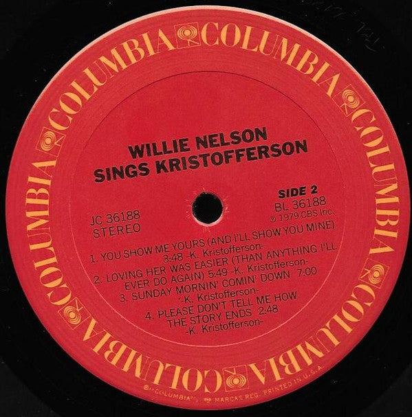 Willie Nelson Sings Kristofferson