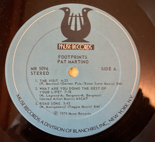 Footprints by Pat Martino Record Selector