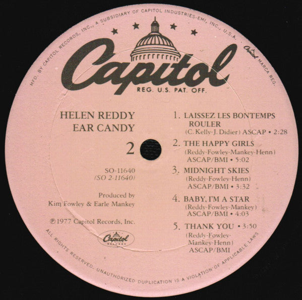 Helen Reddy - Ear Candy