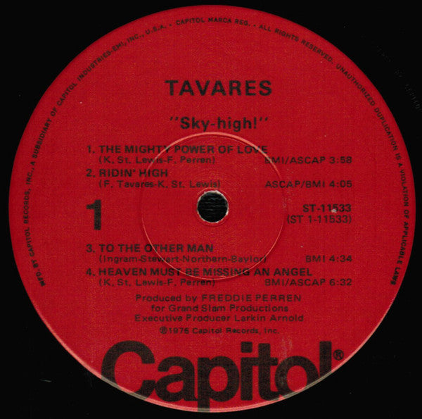 Tavares - Sky-High!