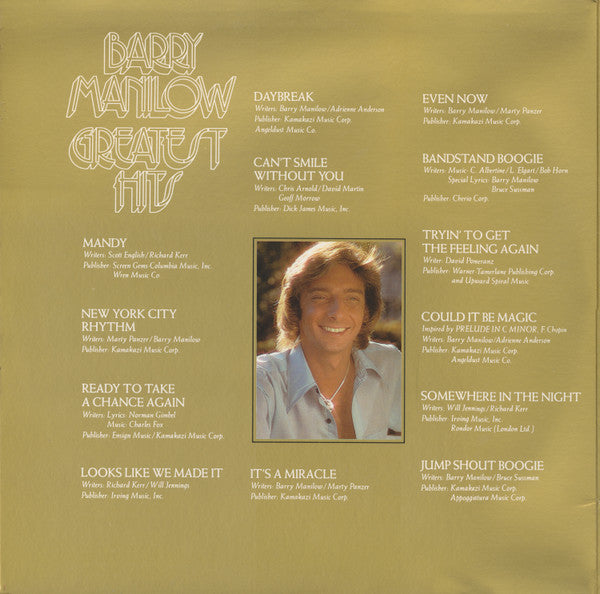 Barry Manilow - Greatest Hits