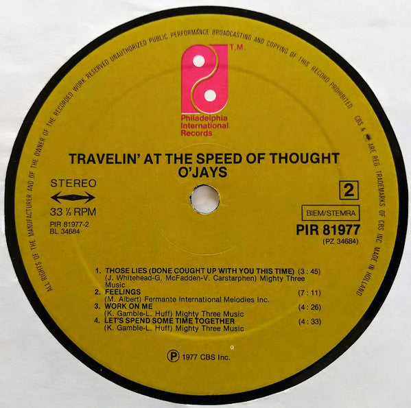 Travelin' At The Speed Of Thought