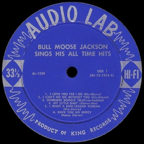 Bull Moose Jackson Sings His All-Time Hits