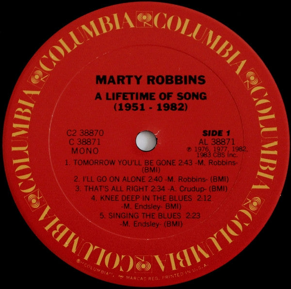 A Lifetime Of Song 1951-1982