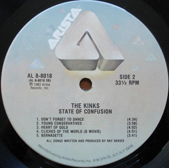 Kinks, The - State Of Confusion