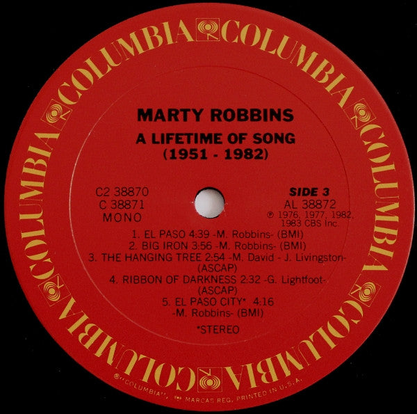 A Lifetime Of Song 1951-1982