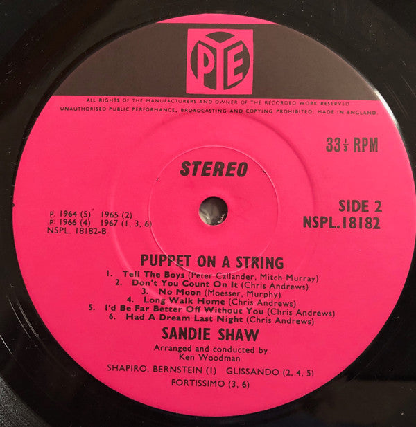 Sandie Shaw - Puppet On A String