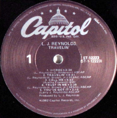 LJ Reynolds - Travelin'
