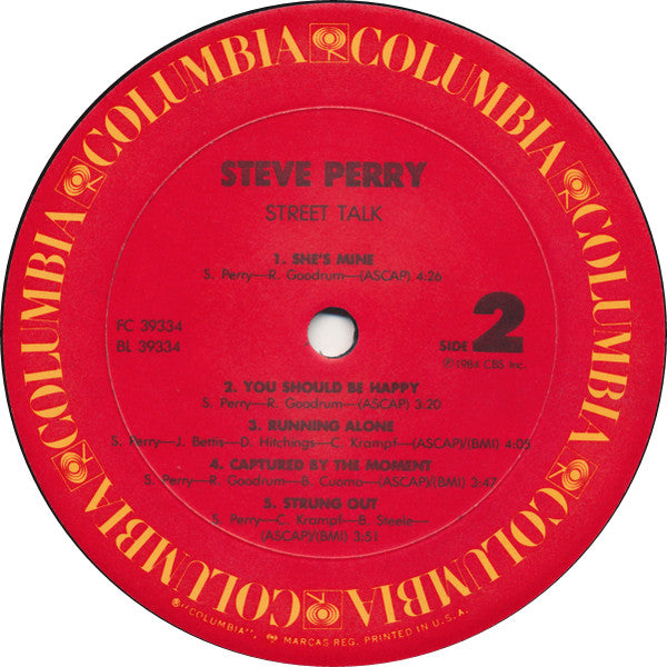 Steve Perry - Street Talk