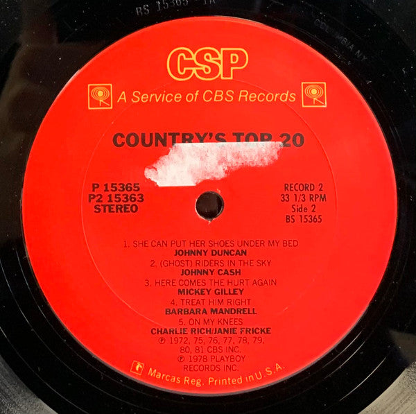 Various - Country's Top Twenty