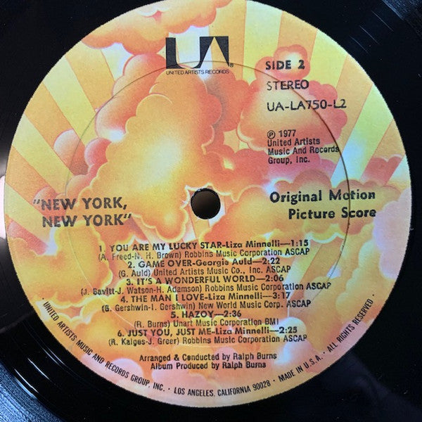 New York, New York (Original Motion Picture Score)