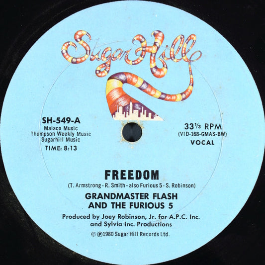 Grandmaster Flash & The Furious Five - Freedom