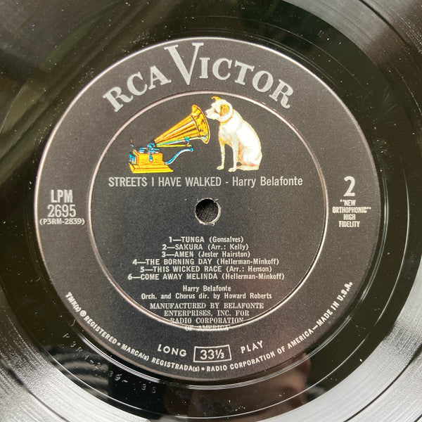 Harry Belafonte - Streets I Have Walked
