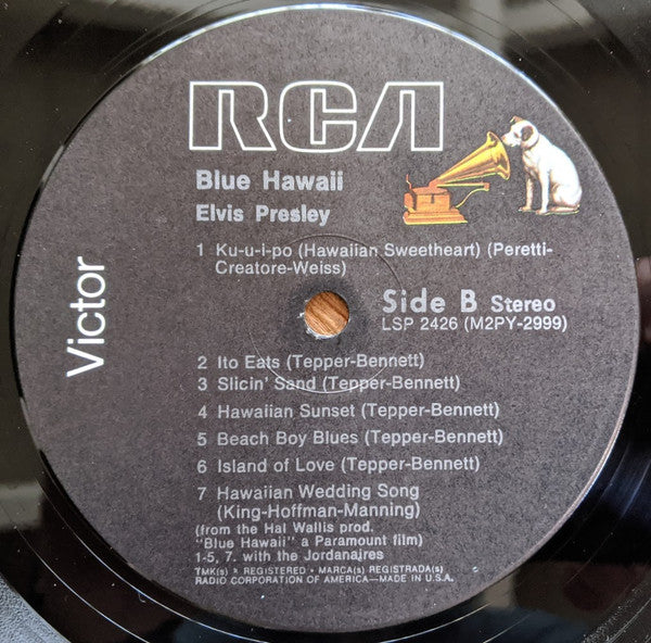 Elvis Presley Blue Hawaii ドイツ盤 LP Stereo Elvis Presley Blue