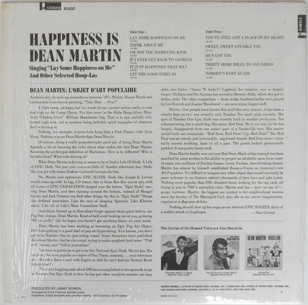 Happiness Is Dean Martin
