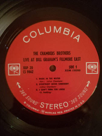Chambers Brothers, The - Love, Peace And Happiness / Live At Bill Graham's Fillmore East