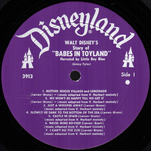 Walt Disney's Story And Songs From Babes In Toyland