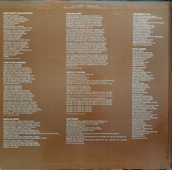 Curtis Mayfield - Curtis / Live!