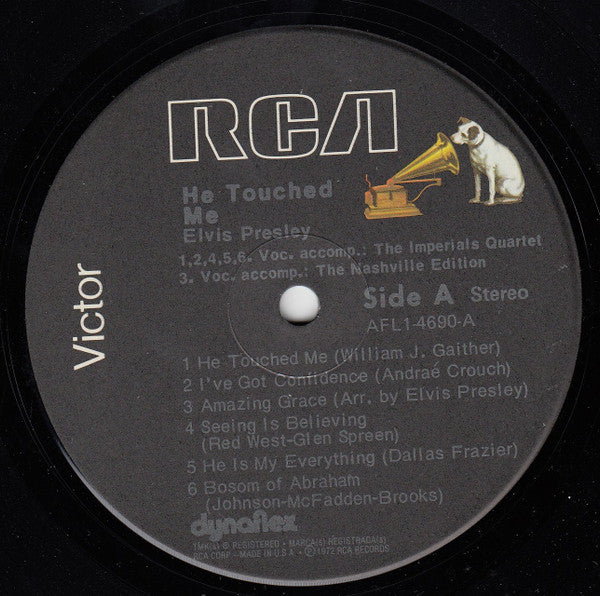 Elvis Presley - He Touched Me