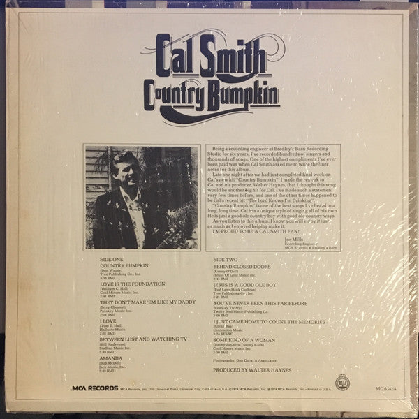 Cal Smith - Country Bumpkin