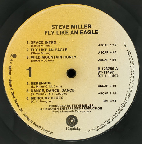 Steve Miller Band - Fly Like An Eagle