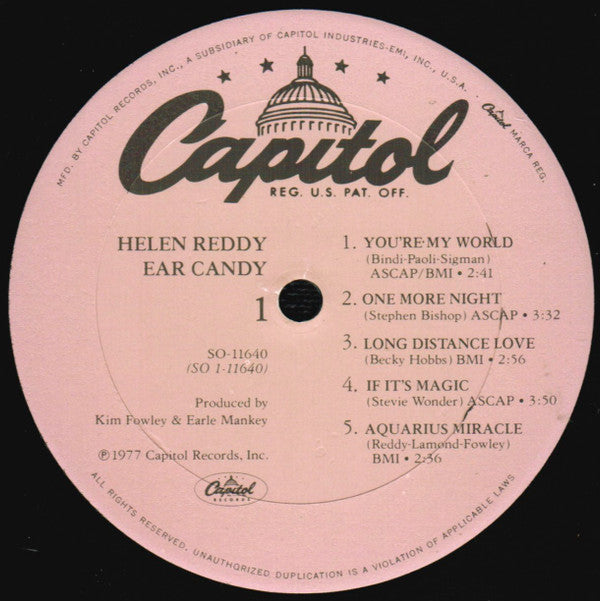Helen Reddy - Ear Candy