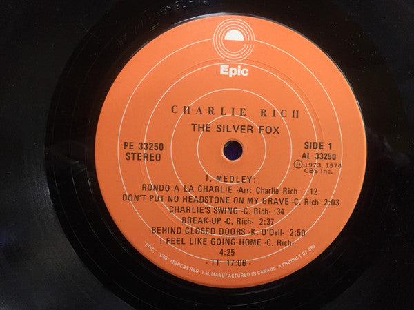 Charlie Rich - The Silver Fox