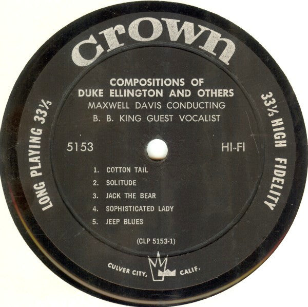 Compositions Of Duke Ellington And Others