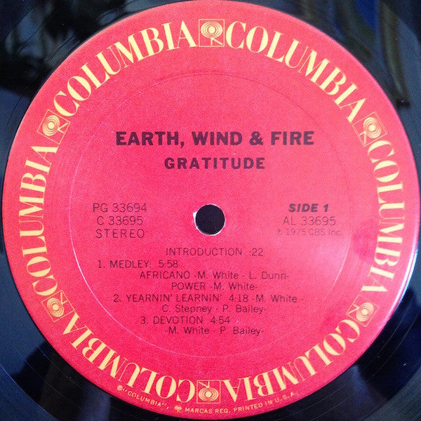 Earth, Wind & Fire - Gratitude