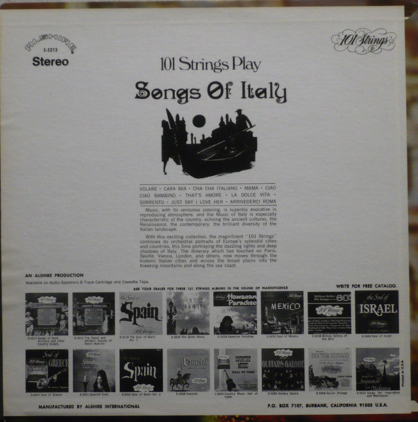 Songs Of Italy