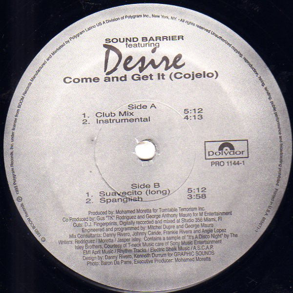 Come And Get It (Cojelo)