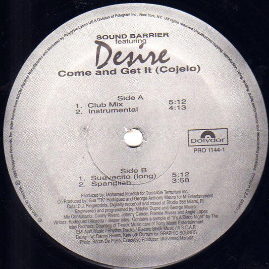 Come And Get It (Cojelo)