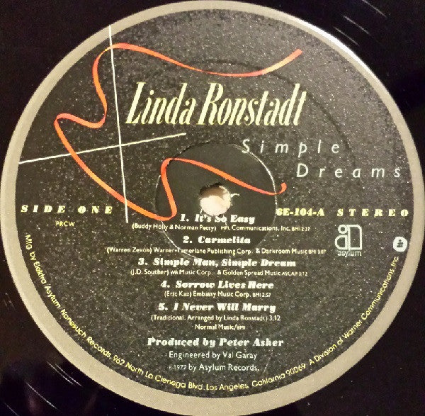 Linda Ronstadt - Simple Dreams