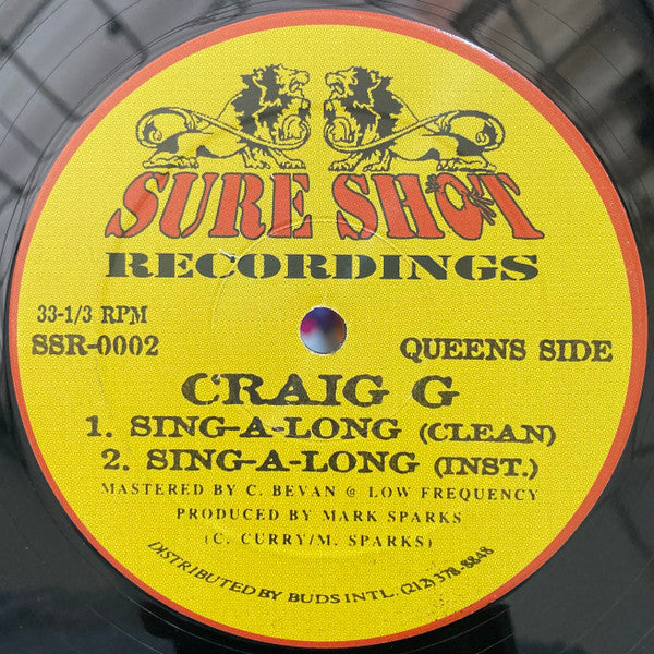 Craig G - Sing-A-Long / Welcome 2 The Game
