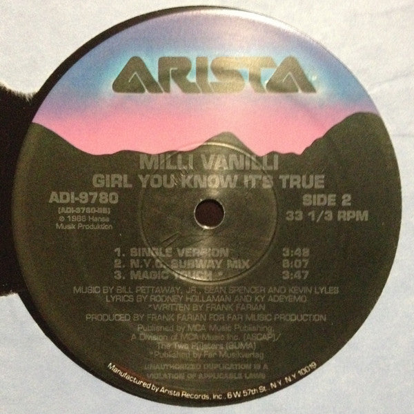 Girl You Know It's True