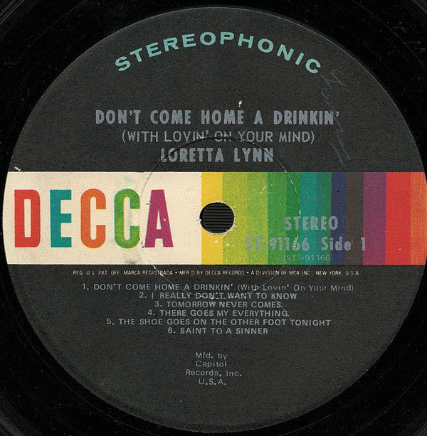 Loretta Lynn - Don't Come Home A Drinkin' (With Lovin' On Your Mind)