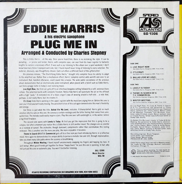 Eddie Harris - Plug Me In