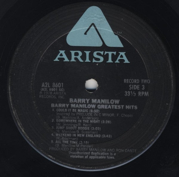 Barry Manilow - Greatest Hits