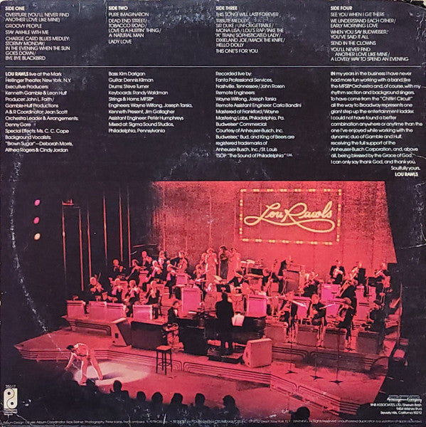 Lou Rawls - Live