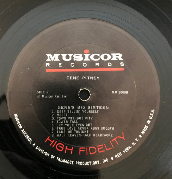 Gene Pitney's Big Sixteen